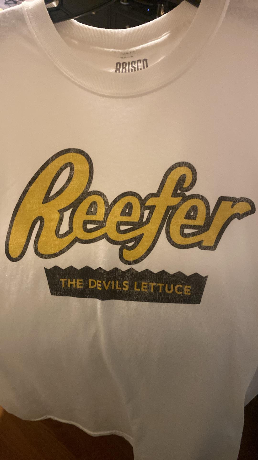 Reefers, The Devil Lettuce, White, Short Sleeve T-Shirt