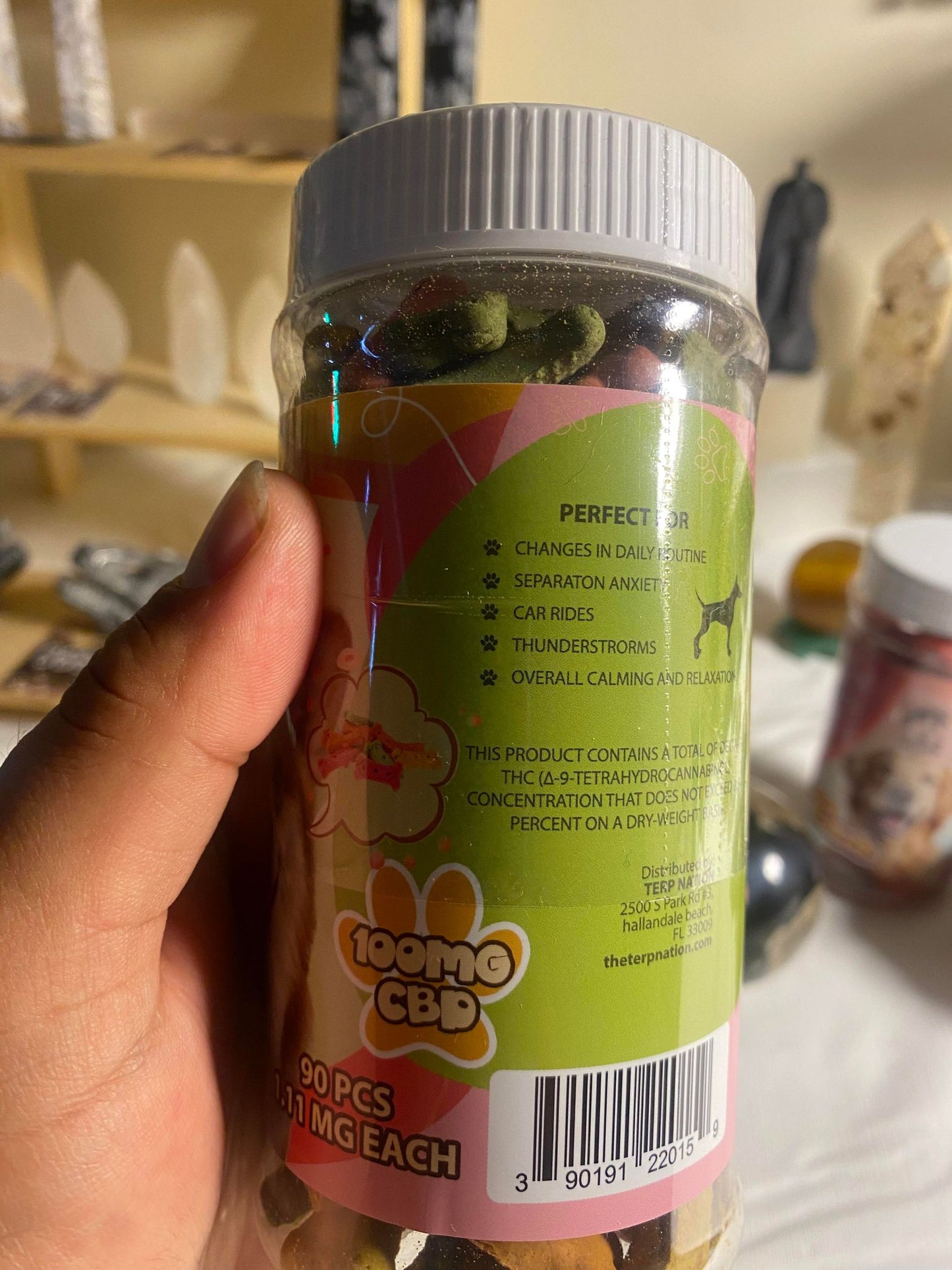 Medium/ Small Dog Biscuits- Grain Free- 90 psc - 1.11 mg Each - Healing Nation