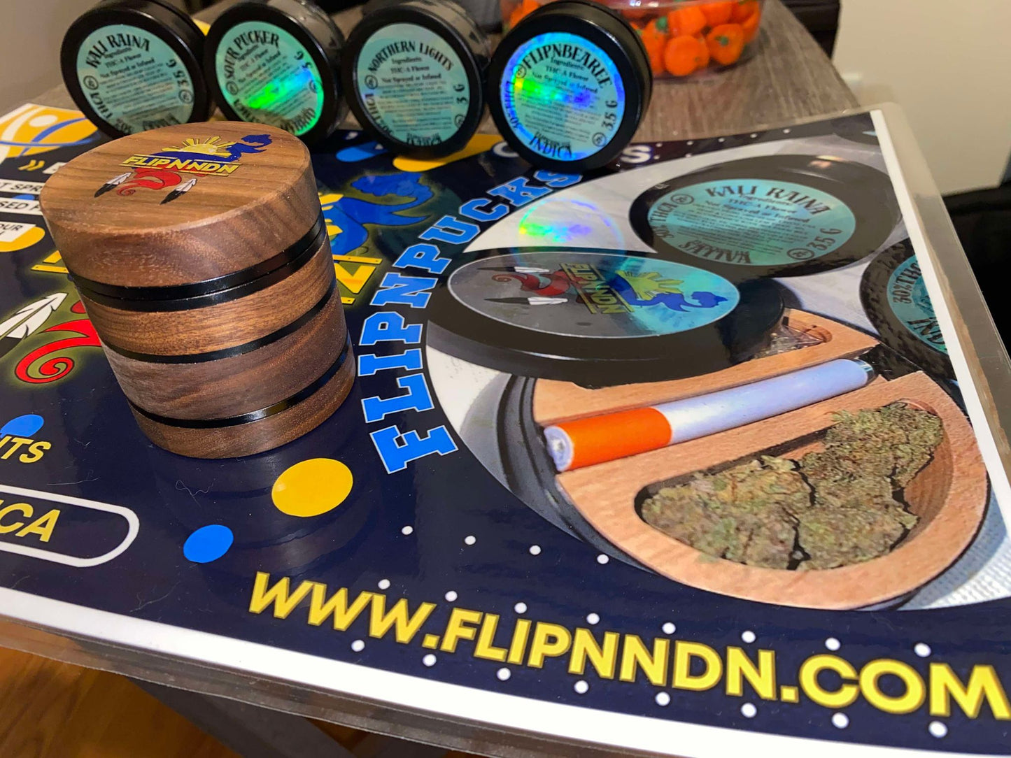 FlipN'ndn's Official 4 piece Grinder
