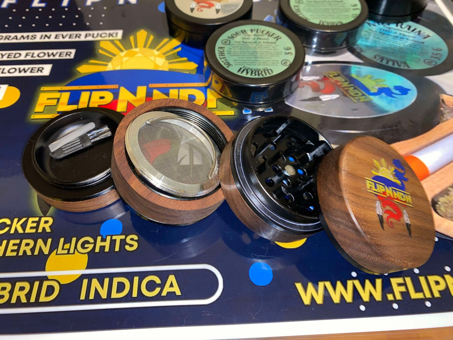 FlipN'ndn's Official 4 piece Grinder