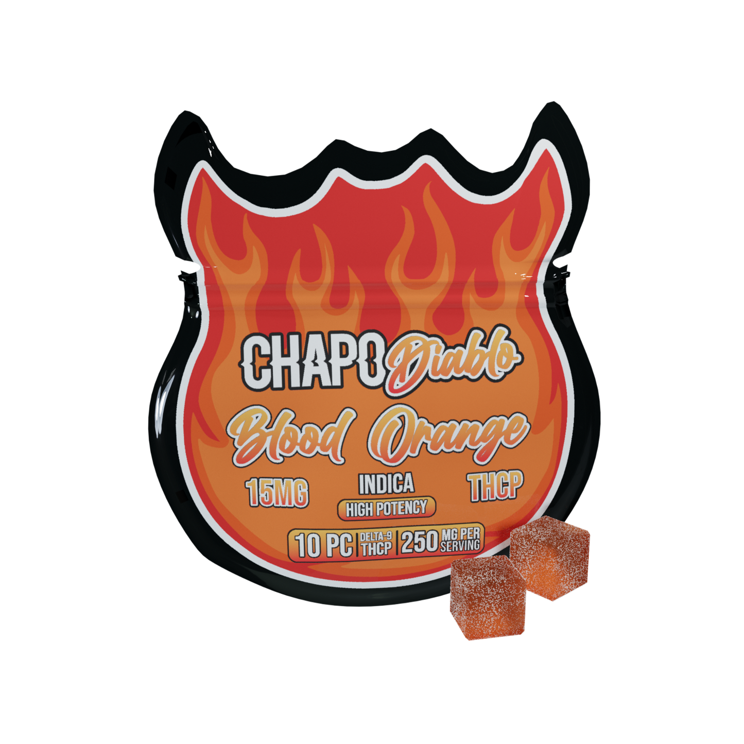 Chapo Extrax Diablo Blood Orange High Potency Gummies