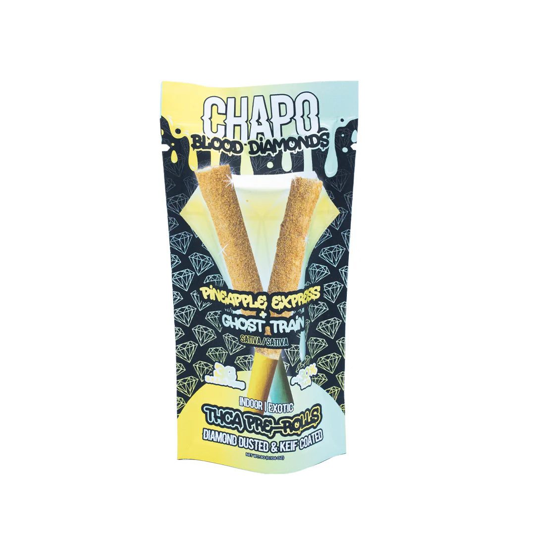 CHAPO Extrax DIAMOND BLOOD 3 GRAM (2CT) Pineapple Express & Ghost Train