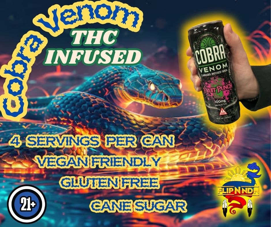 Cobra Venom Infused Soda