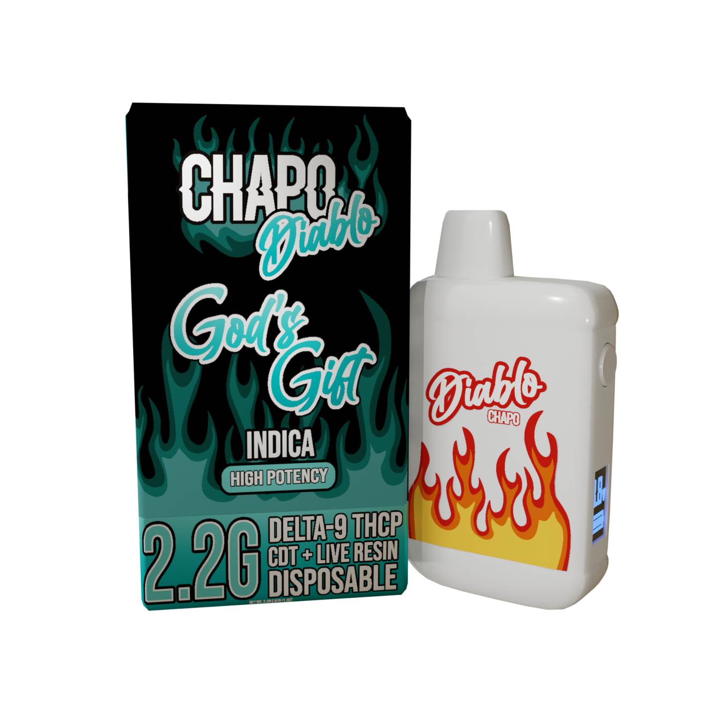 Chapo Extrax Diablo 2.2g NEW Disposables 6 FLAVORS AVAILABLE