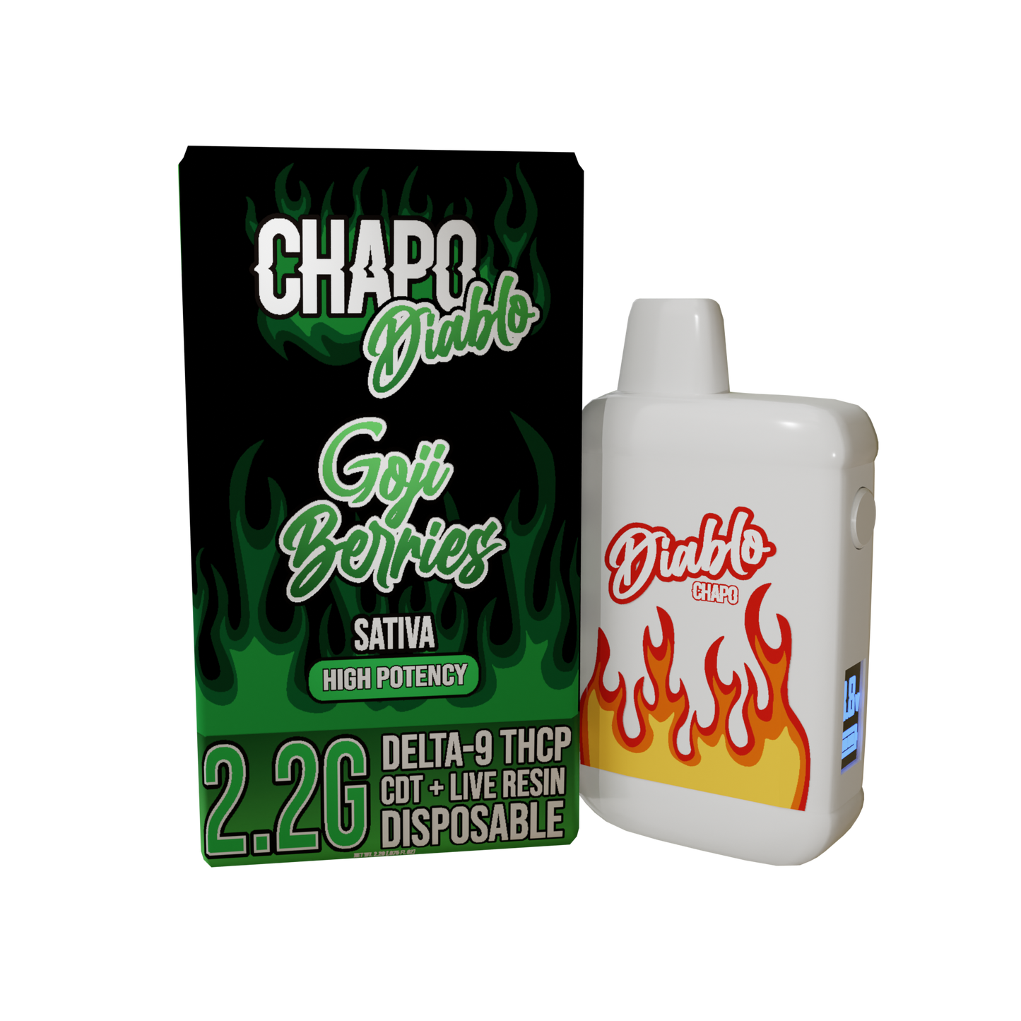 Chapo Extrax Diablo 2.2g NEW Disposables 6 FLAVORS AVAILABLE