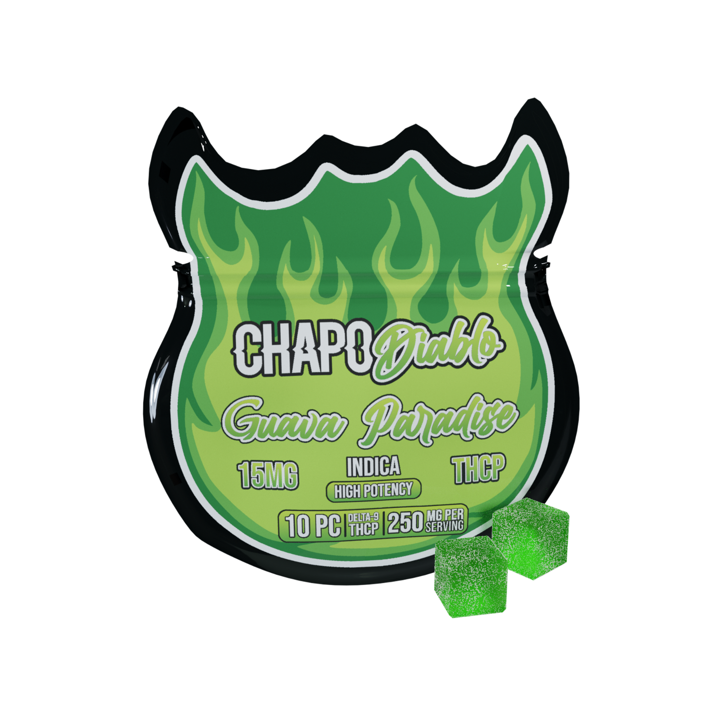 Chapo Extrax Diablo Guava Paradise High Potency Gummies