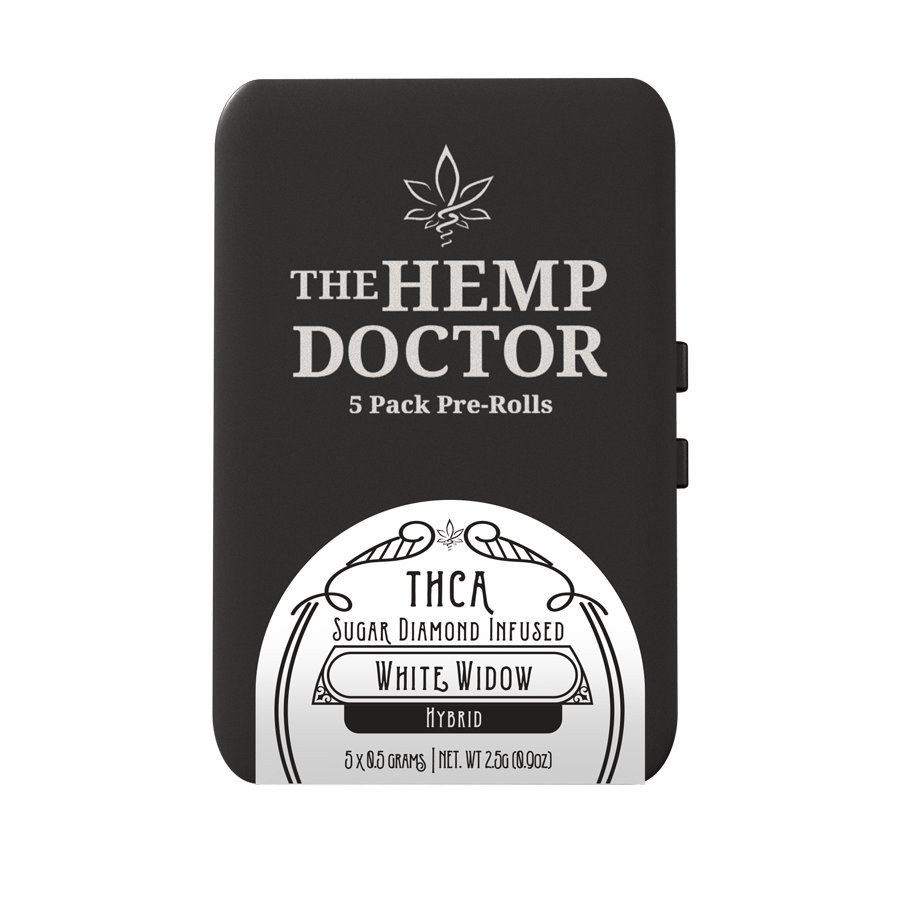 The Hemp Doctor THC A - 5 Pack- Pre-Roll with Sugar Diamonds