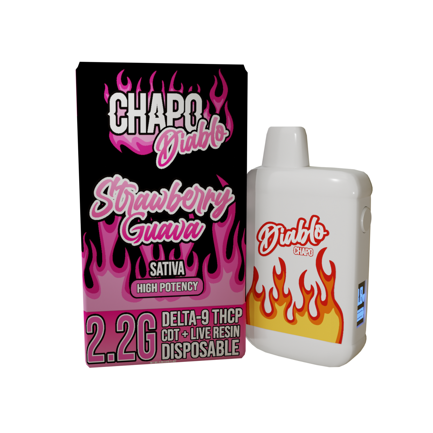 Chapo Extrax Diablo 2.2g NEW Disposables 6 FLAVORS AVAILABLE