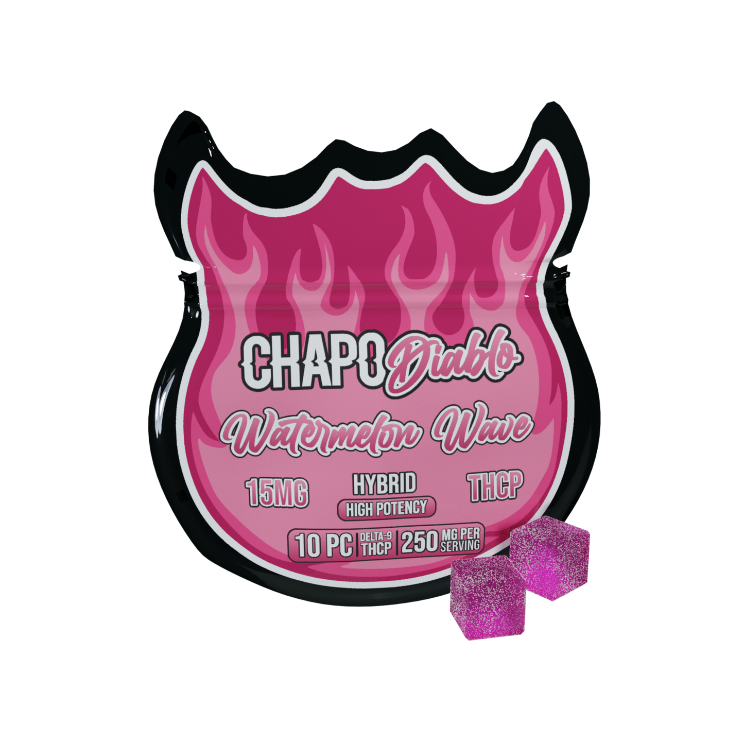 Chapo Extrax Diablo Watermelon Wave High Potency Gummies