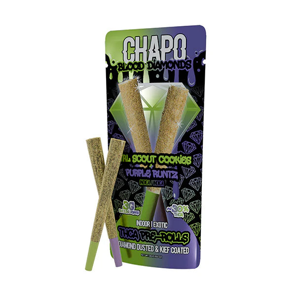 CHAPO Extrax DIAMOND BLOOD 3 GRAM (2CT) Girl Scout Cookie & Purple Runtz