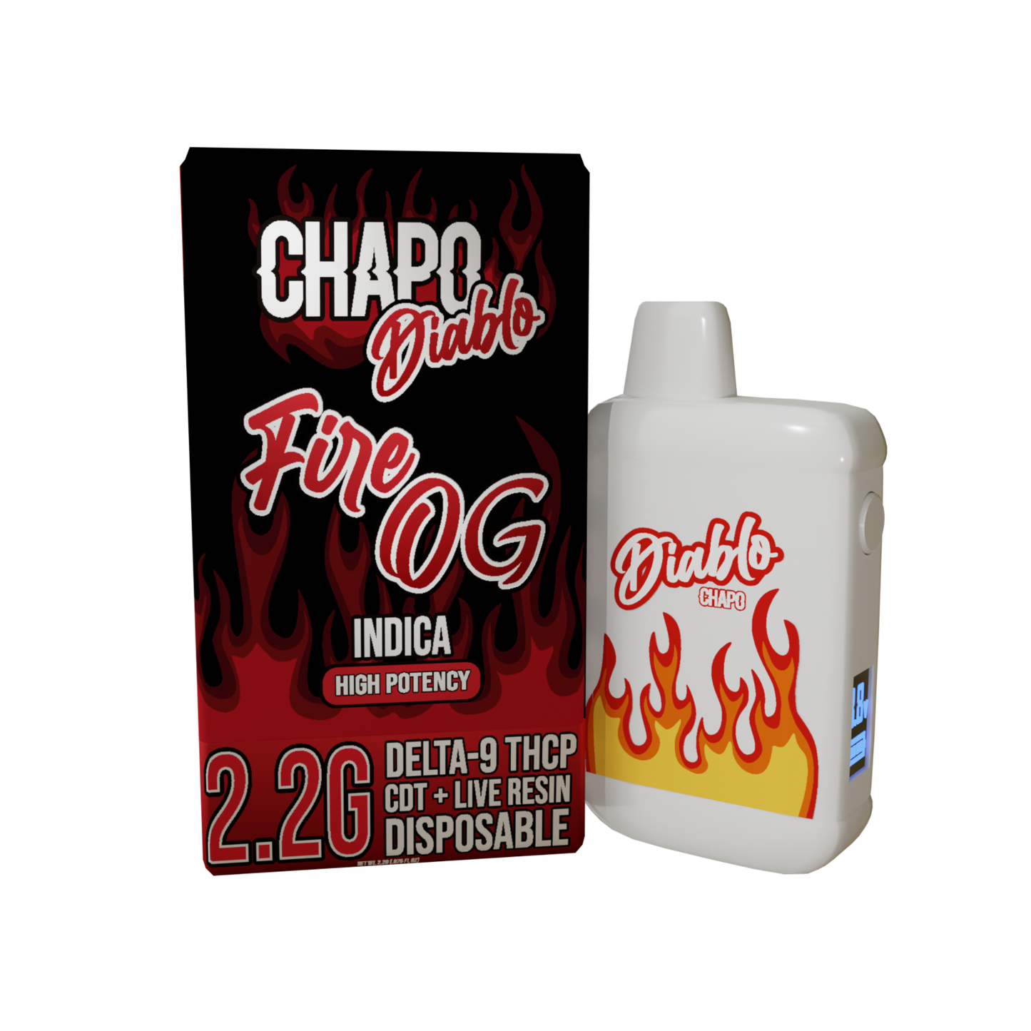 Chapo Extrax Diablo 2.2g NEW Disposables 6 FLAVORS AVAILABLE