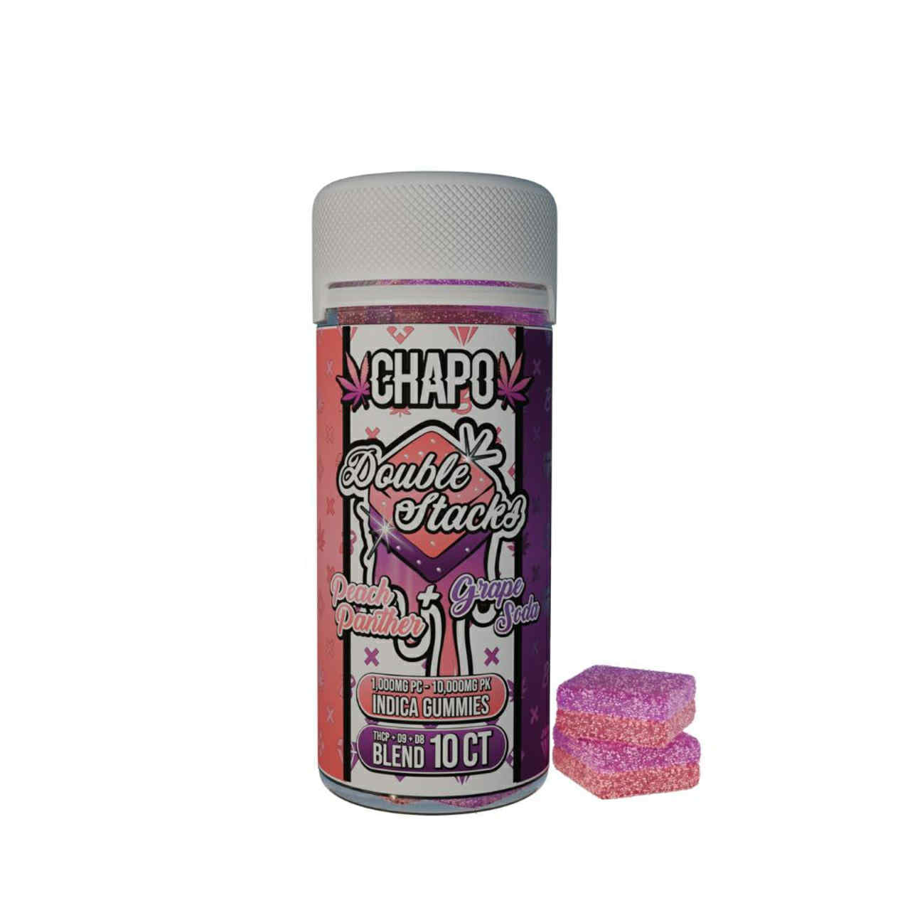 Chapo Extrax - Double Stacks Gummies - 10,000mg Per Jar (5 Flavors)