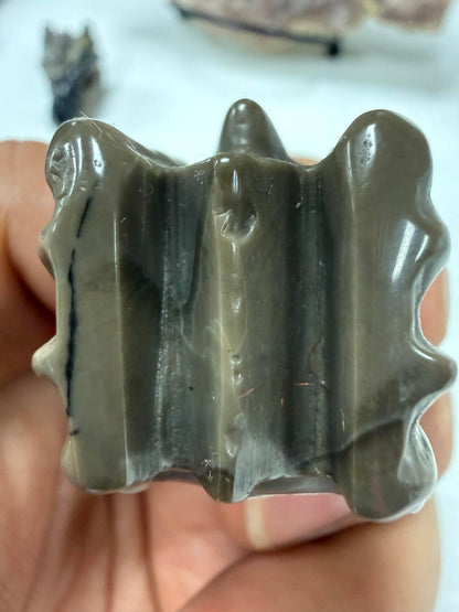 Dragon Head Carving 2" Inch