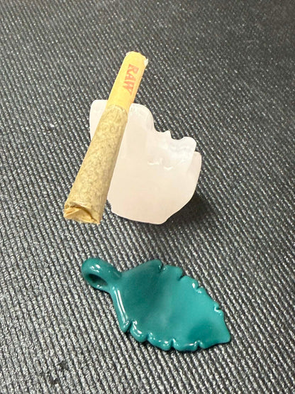 Fumette Glass Pendant, Joint Holder, Hand Blown