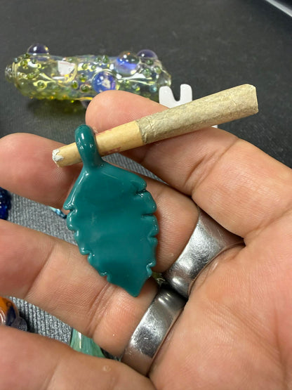 Fumette Glass Pendant, Joint Holder, Hand Blown
