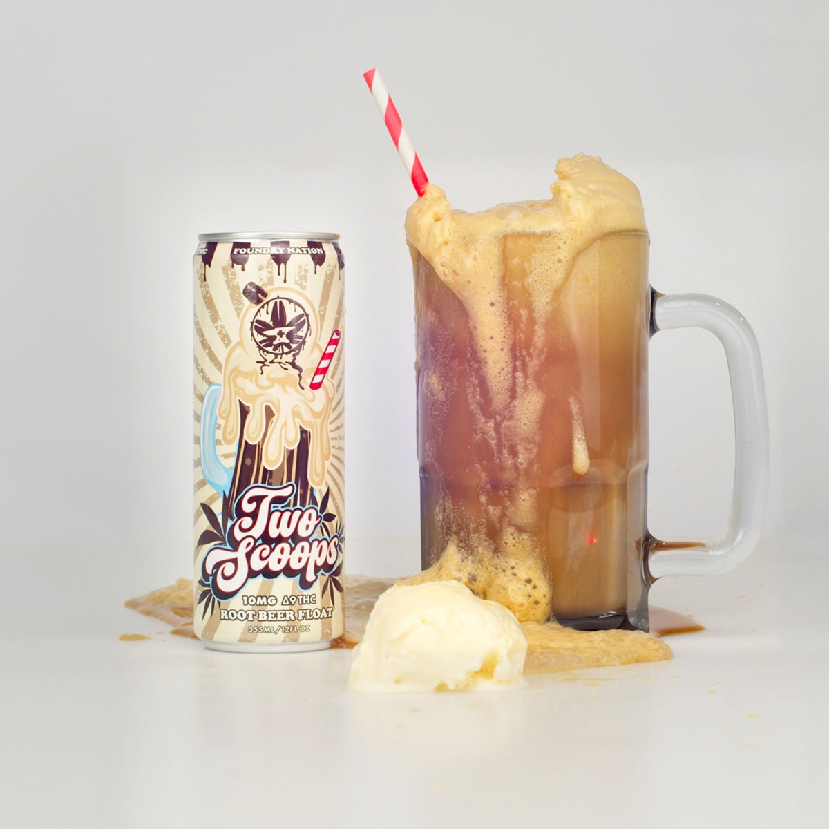 Two Scoop Root Beer Float 10MG