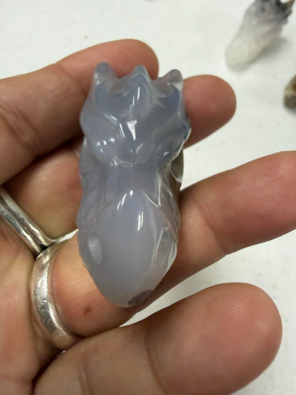 Dragon Head Carving 2" Inch