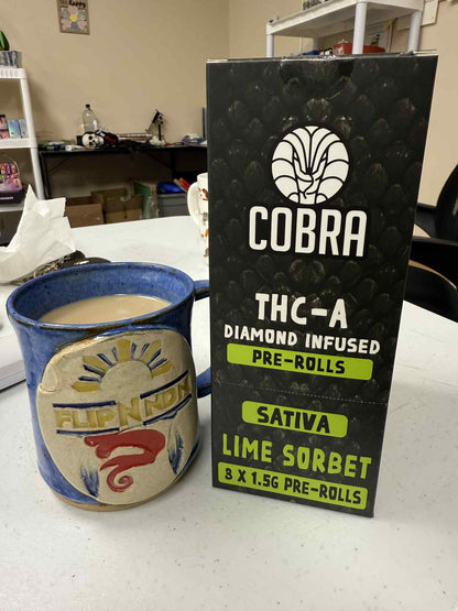 Cobra THC-A Diamond Infused Pre-Rolls (3pack)