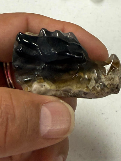 Dragon Head Carving 2" Inch