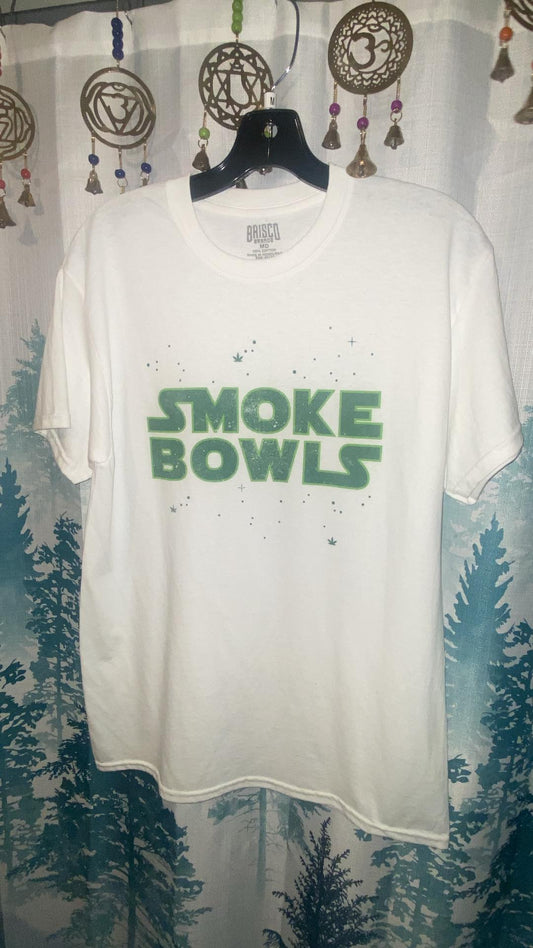 White, Smoke Bowls, Short Sleeve T-Shirt