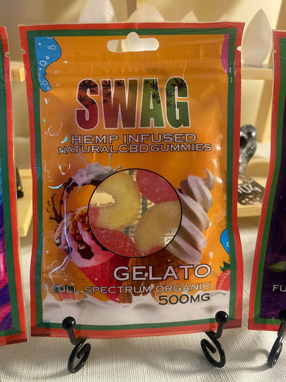 SWAG Strawberry - 500mg Hemp Infused CBD Gummies