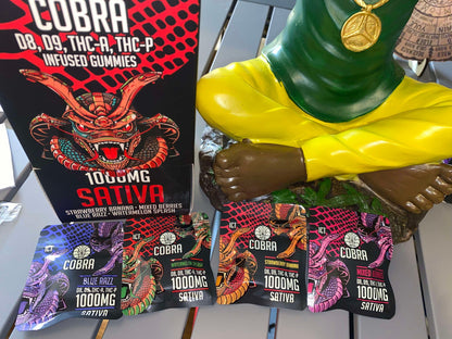 Cobra- Single Pack- 1000mg Venom Blend- Gummy 1 Pack- SATIVA