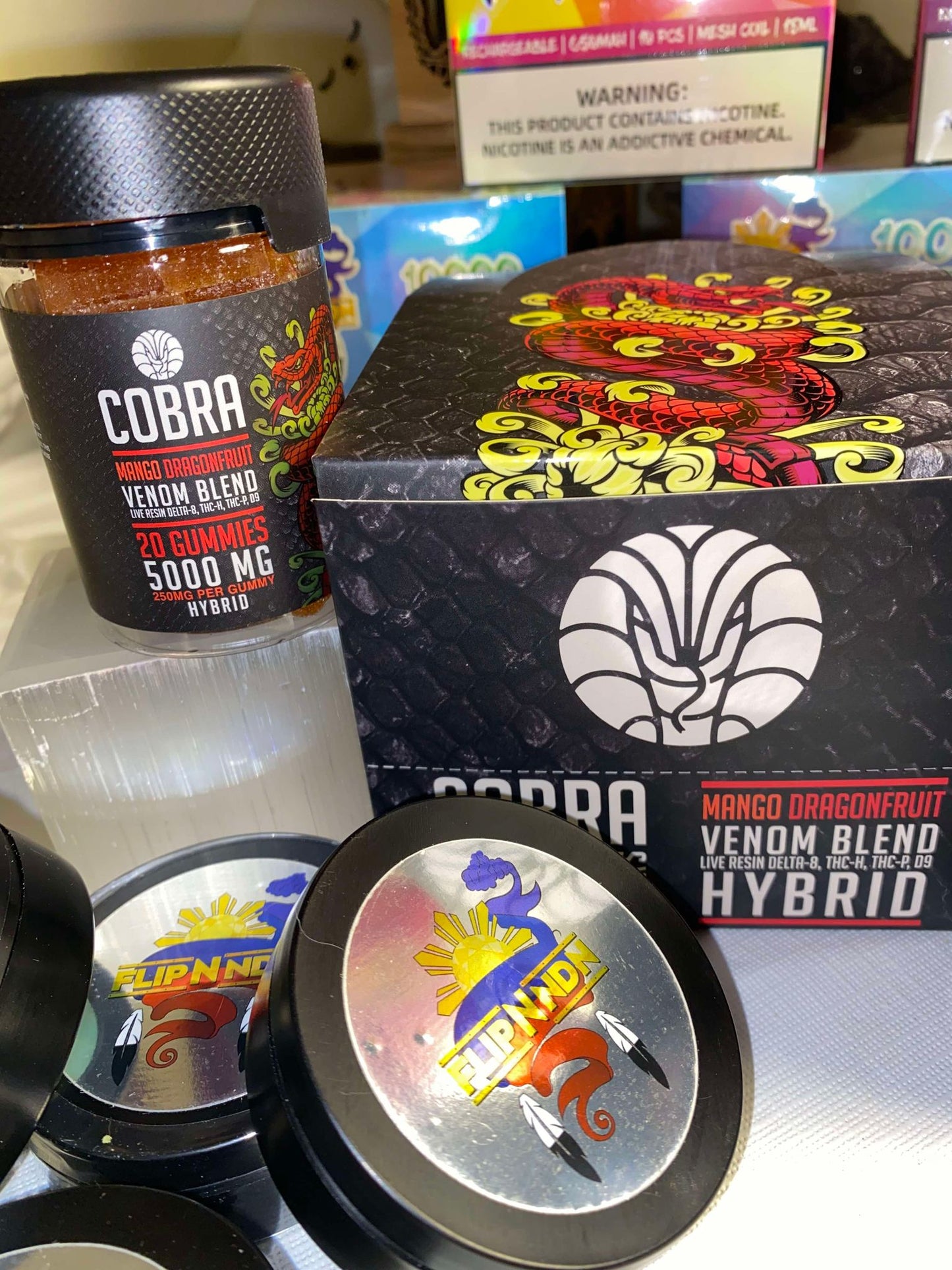 Cobra Gummies - Mango Dragonfruit- HYBRID- Venom Blend