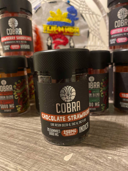 Cobra Black Mamba Venom Gummies- Blend INDICA-HYBRID-SATIVA