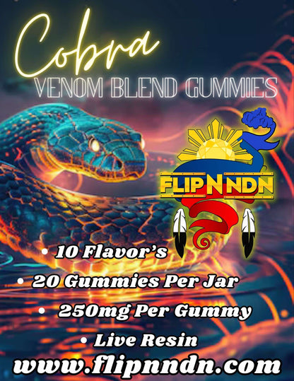 Cobra Black Mamba Venom Gummies- Blend INDICA-HYBRID-SATIVA