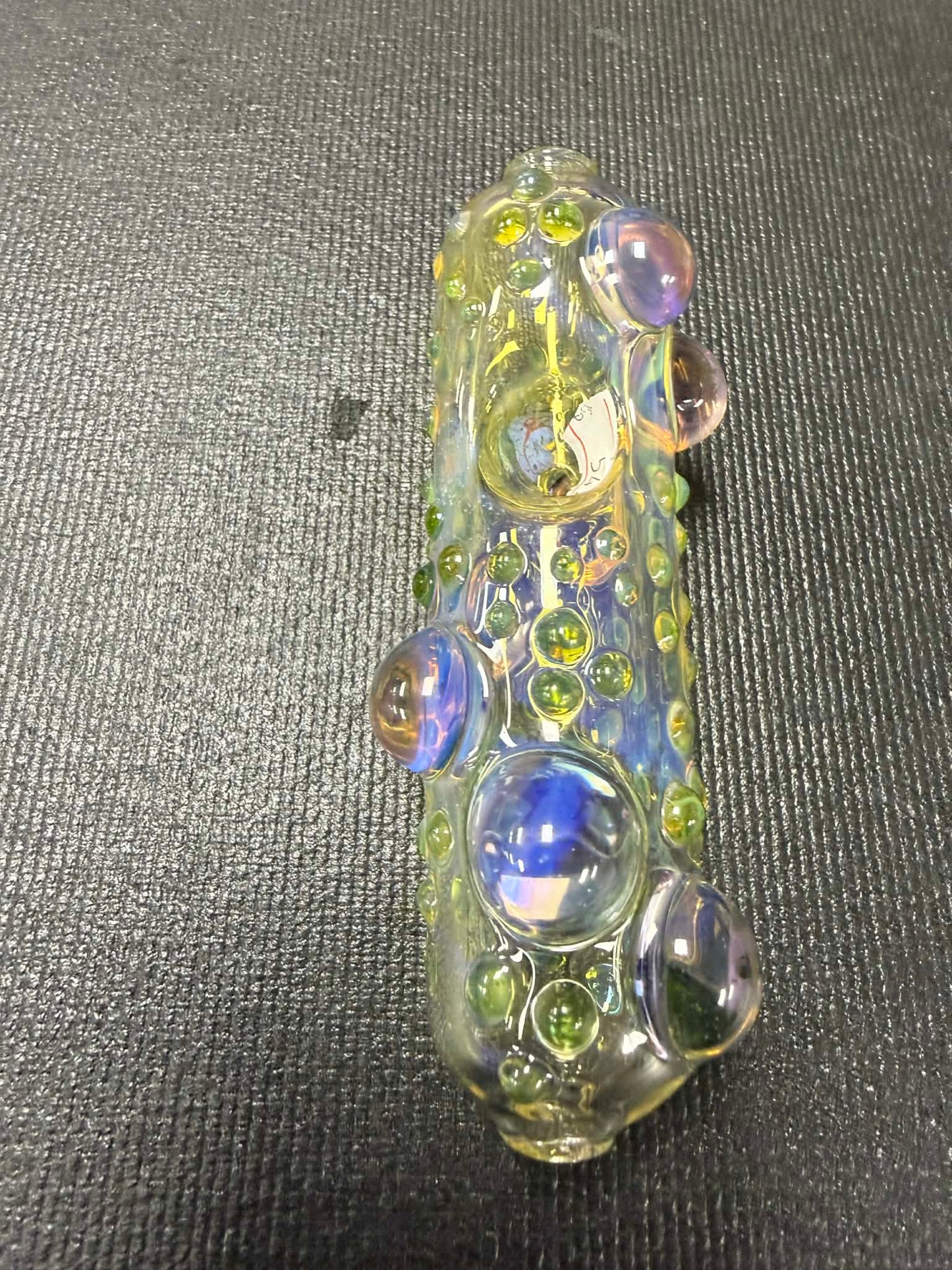 Oceanic Bubble Pipe, Hand Blown, Handmade