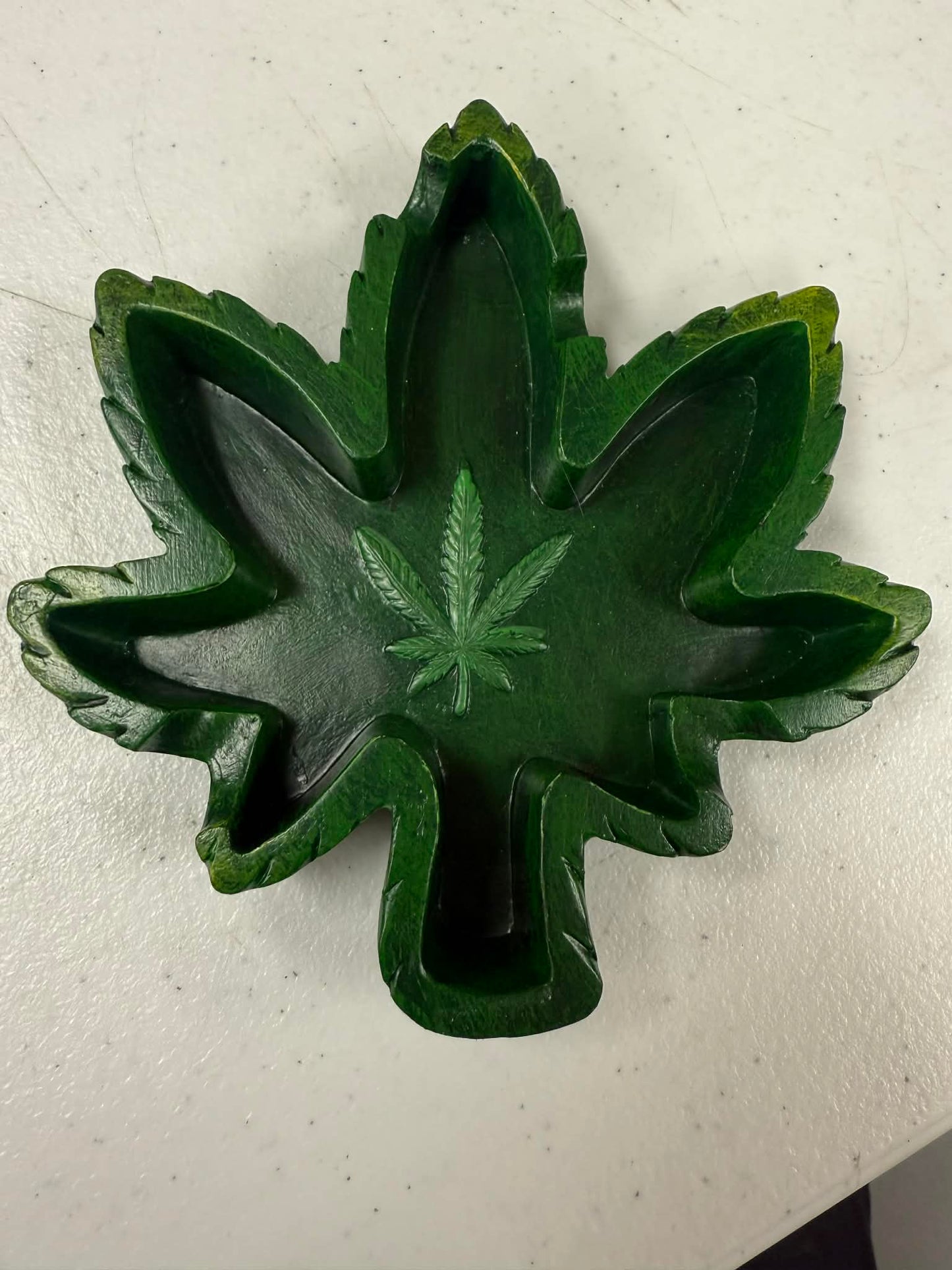 Marijuana Leaf Ash Tray