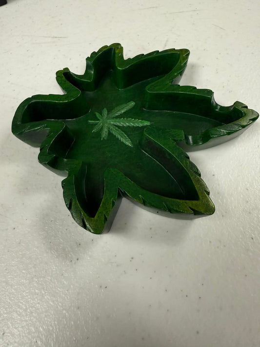 Marijuana Leaf Ash Tray
