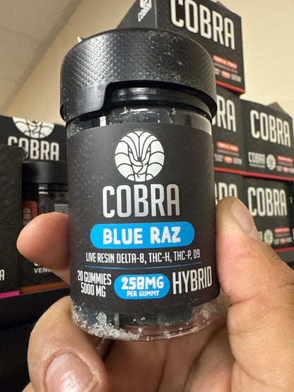 Cobra Black Mamba Venom Gummies- Blend INDICA-HYBRID-SATIVA