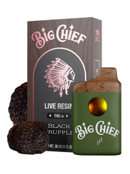 Big Chief THC-A 3 Gram Black Truffle INDICA