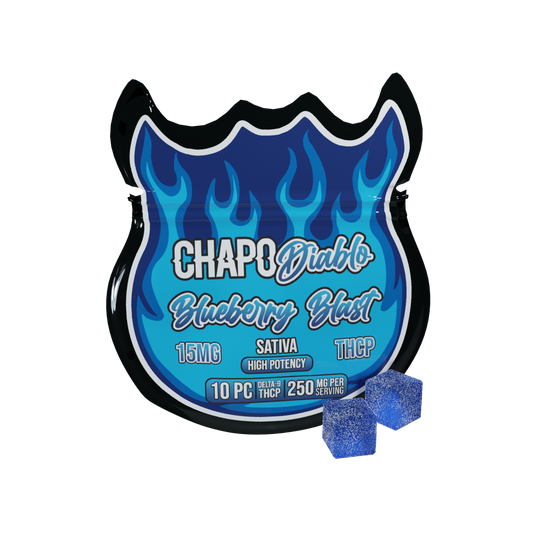 Chapo Diablo Blueberry Blast High Potency Gummies