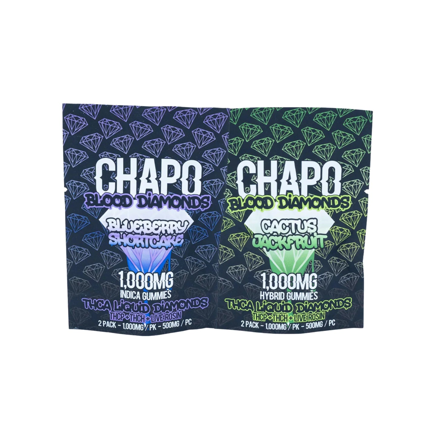 Chapo Blood Diamond 2 pack Gummies (500gr Each)