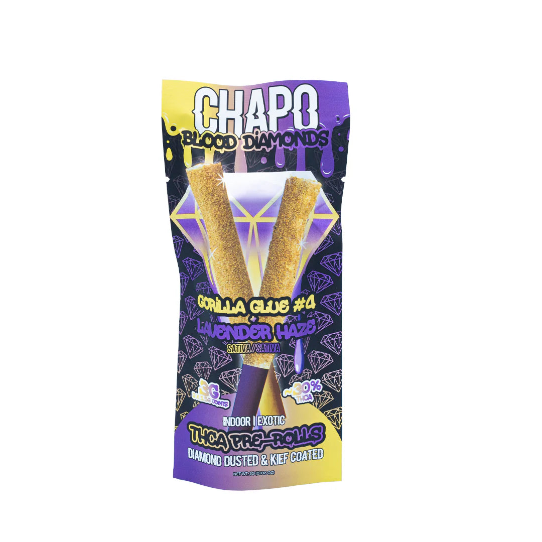 CHAPO DIAMOND BLOOD 3 GRAM (2CT) Gorill& Pluto Premier