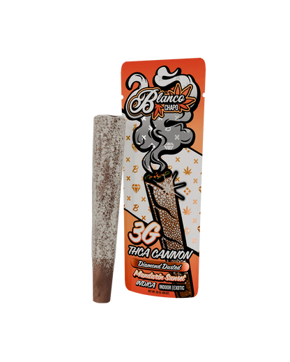 Blanco Chapo 3Gr THCA Cannon Diamond Dusted Pre-roll