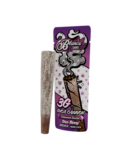 Blanco Chapo 3Gr THCA Cannon Diamond Dusted Pre-roll