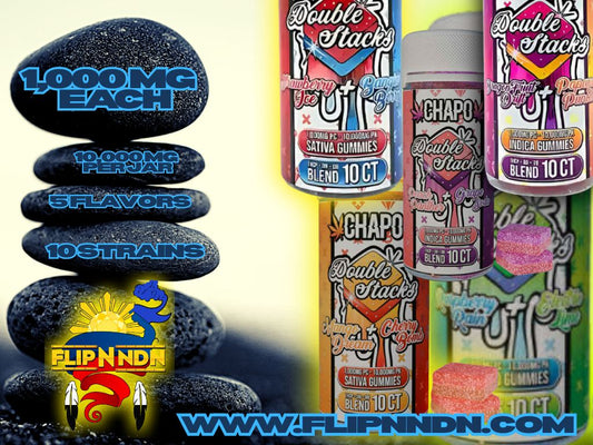 Chapo Extrax - Double Stacks Gummies - 10,000mg Per Jar (5 Flavors)