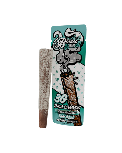Blanco Chapo 3Gr THCA Cannon Diamond Dusted Pre-roll