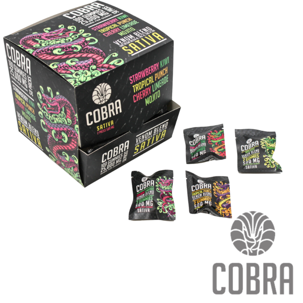 Cobra - 2 pack - SATIVA- 250mg Each-