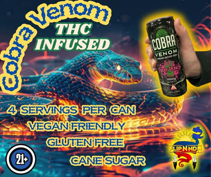 Cobra Venom Infused Soda