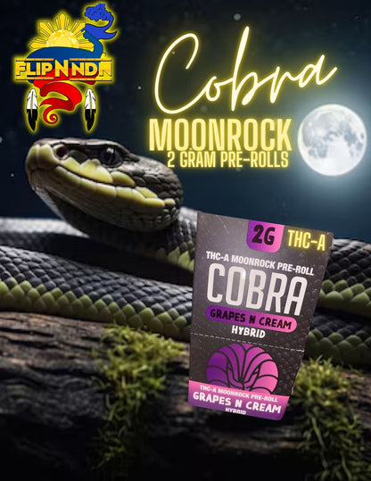 Cobra 2 Gram Moonrock Pre-Rolls