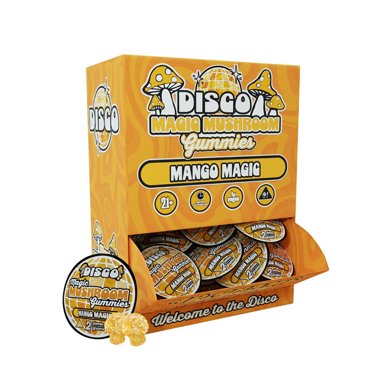 2 Pack Chapo ExTrax Disco Magic Mushroom Gummies