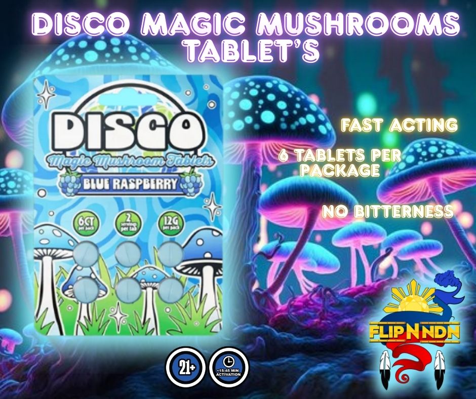 Disco 12g Mushroom Tabs 6 pack