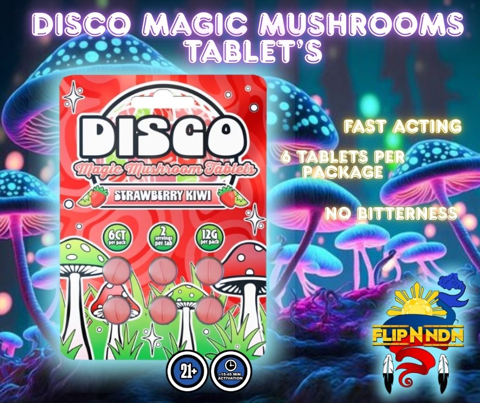 Disco 12g Mushroom Tabs 6 pack