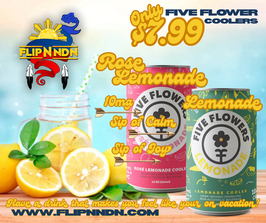 Five Flowers Coolers 10mg CBD/Delta-9