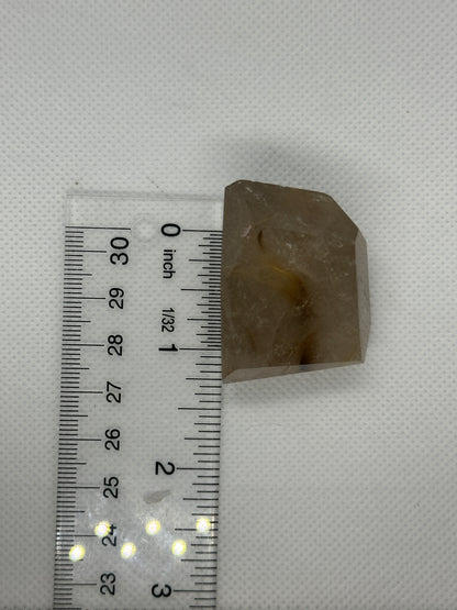 Golden Rutilated Quartz Ice cube Freeform