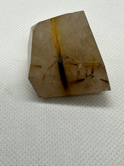 Golden Rutilated Quartz Ice cube Freeform